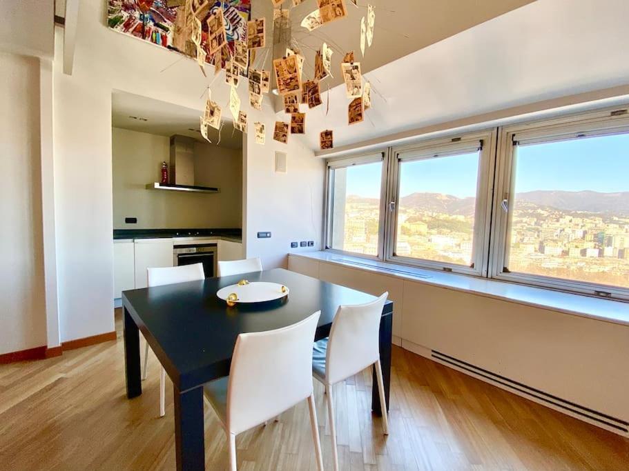 Sky Loft Genova Lägenhet Exteriör bild