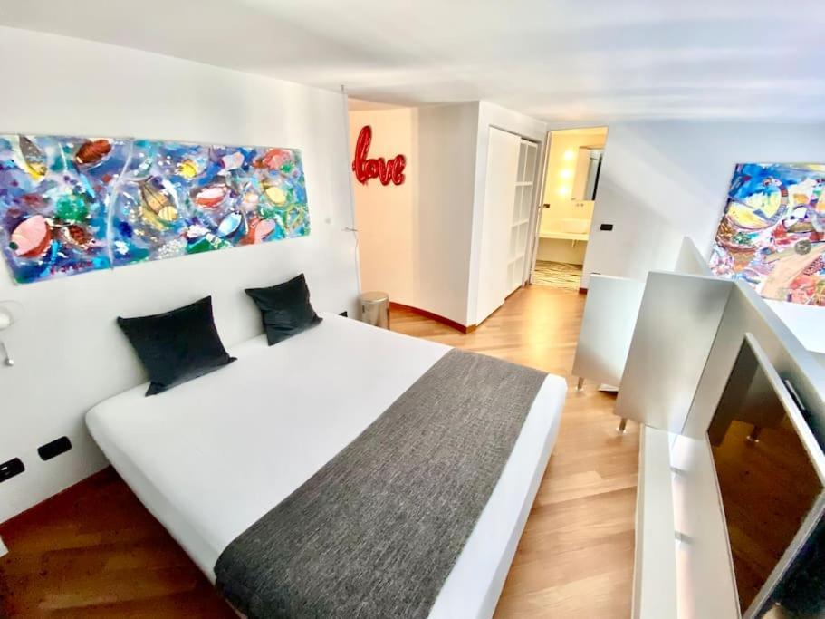Sky Loft Genova Lägenhet Exteriör bild